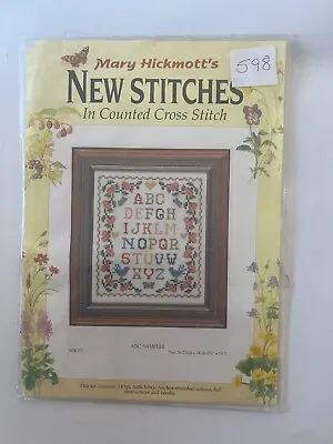 Mary Hickmott's New Stitches Counted Cross Stitch Kit ABC  Sampler • £16