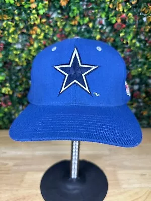 Dallas Cowboys Starter NFL Pro Line Hat Cap Vintage Blue OSFA Stitch Logos GUC • $30