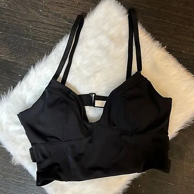 Victoria’s Secret Black Bikini Top (small) • $15.99