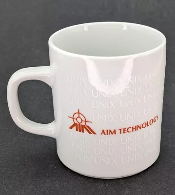 AIM Technology Unix Target Military Air Force Contract Program Vintage Mug • $19.99