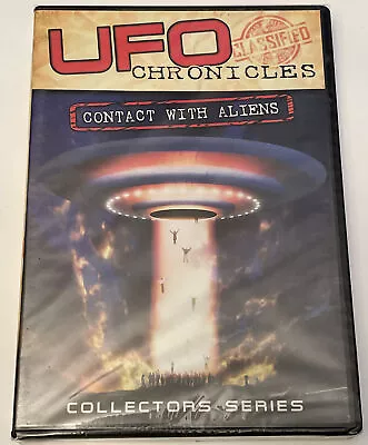 + BRAND NEW/sealed DVD: UFO CHRONICLES CONTACT WITH ALIENS COLLECTORS SERIES  • $13.99