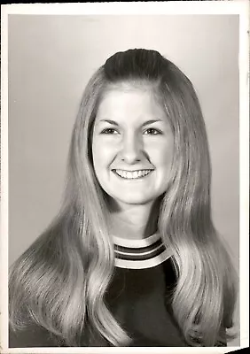 LD242 1971 Orig Elam's Studio Photo JUNIOR MISS NORTH CAROLINA GINNY LOU ROGERS • $20