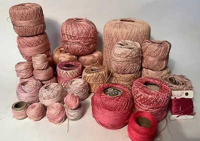 Vintage Lot Of 32 Tatting Crochet Thread Spools STAR Dexter O. N. T. • $18.95