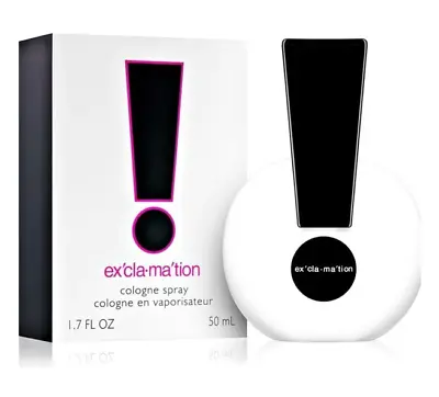 COTY EXCLAMATION 50ML COLOGNE SPRAY BOXED FRAGRANCE FOR WOMEN EDC Gift For Her • £8.99