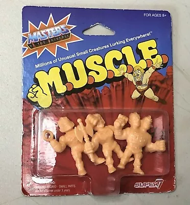 MOTU M.U.S..C.L.E. Muscle Figures Super 7 Masters Of The Universe! • $14.99