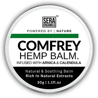 £10.79 • Buy Comfrey Oil Joint Pain Relief Cream -  Hemp Arnica Calendula Body Massage (30g)