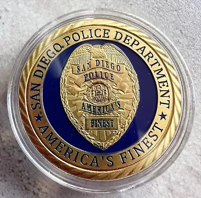 CITY OF SAN DIEGO POLICE DEPT Challenge Coin • $14.81