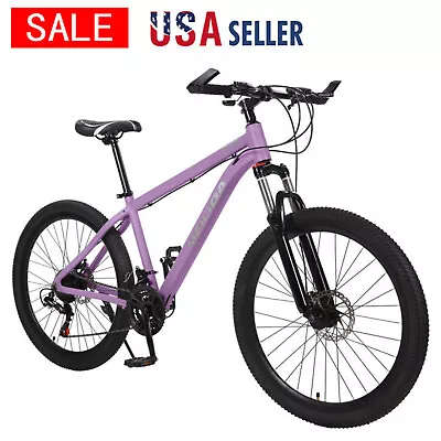 26  Mens Women Mountain Bike 21-Speed Aluminum Alloy For Outdoor Sports MTB Bike • $179.99