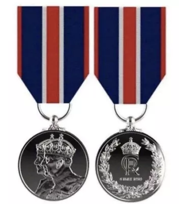 King Charles III Coronation FULL SIZE Medal 2023 Mount Option Army Civilian • £42