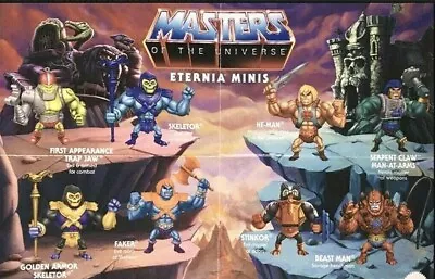 Masters Of The Universe Eternia Minis Series 2 YOU CHOOSE Free Shipping! Toys • $6.49