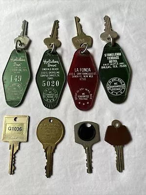 VTG Hotel Motel Key Fob Lot Dallas Corpus Christi Texas Santa Fe New Mexico • $9.99