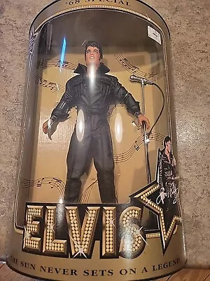 Hasbro 1968 Special Elvis Presley Figure 12  In Black Leather • $20