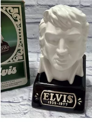 Vintage 1977 Elvis Whiskey Decanter McCormick Limited Edition Head/Bust W/ Box • $75