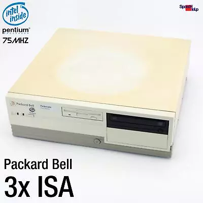 3x Isa Slot Packard Dell Packmate Multimedia Computer PC Windows 95 98 Pentium 1 • £358.70