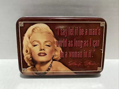 2005 Vandor Marilyn Monroe: Playing Cards In Tin Holder - Sealed Cards • $10.89