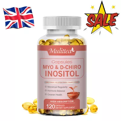 Myo-Inositol & D-Chiro Inositol | Hormone Balance | Ovarian Hearth For Women • £13.29