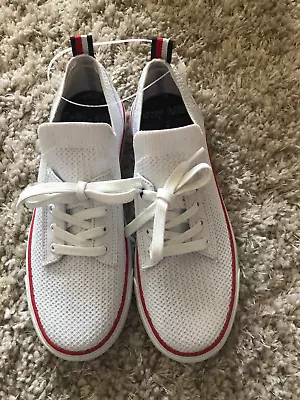 New Women's Tommy Hilfiger White Tennis Shoes - Size 9 M • $18