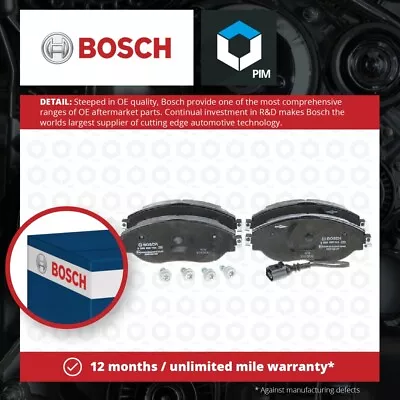 Brake Pads Set Fits VW CC 358 Front 11 To 16 Bosch 3C0698151E JZW698151AT New • $53.56