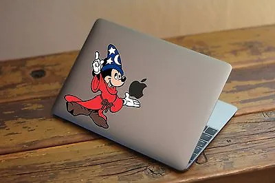 02-35 Mickey Mouse Sorcerer Hands Out  Window Vinyl Decal • $7.50