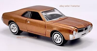 1968 1969 AMC Javelin Mag Wheels Factory Muscle Collectible 1/64 Scale Model • $22.99