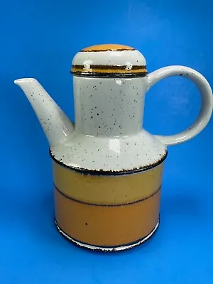 Vintage Stonehenge Midwinter Sun England Coffee Tea Pot Lid Stoneware 1970  C64 • £67.48