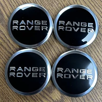 2 3/8  Range Rover Evoque Sport Black Center Cap #LR027409 Set • $34.99