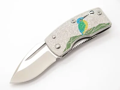 G. Sakai Seki Japan Kingfisher Bird VG-10 Small Money Clip Folding Pocket Knife • $63.95