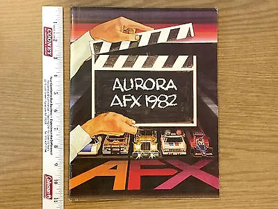 Amazing 31pg Aurora AFX 1982 RACING Full Line Canada Slot Car LAST YEAR Catalog • $43.99