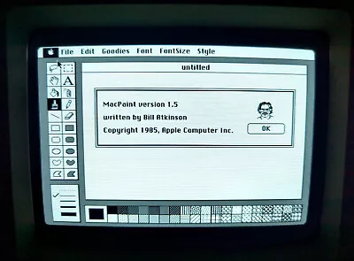 Apple Macintosh Apps - MacPaint MacWrite MacTerminal Floppy For Vintage Macs • $11.99