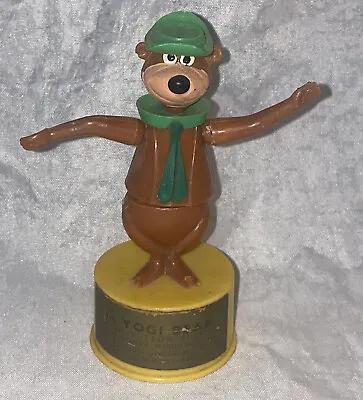 Vintage Hanna-Barbera YOGI Bear Kohner Hong Kong Push Button Puppet • $25