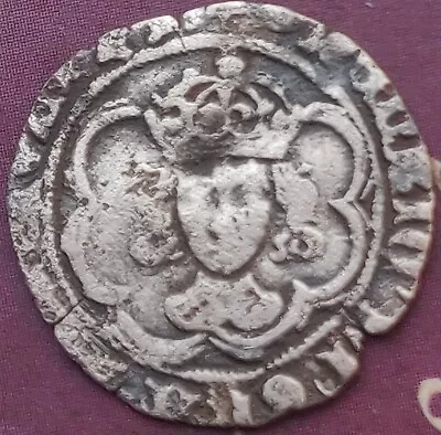 Metal Detecting Find Edward IV Halfgroat Of Canterbury • £9.99