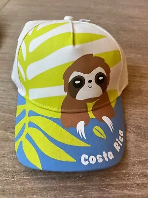 Multicolored Costa Rica Sloth Hat 100% Cotton Adult One Size • $8.99