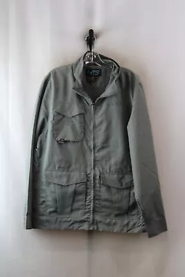 NWT Mack Russo Men's Charcoal Lightweight Utility Jacket SZ-L • $9.99