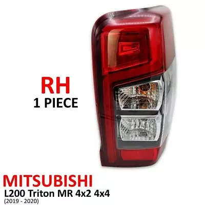 RH LED Rear Tail Lamp Light Bulbs For Mitsubishi Triton L200 MR Pickup 2019 - 21 • $189.99