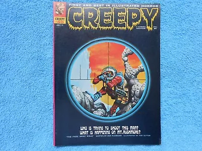 Creepy #40 Warren Magazine 1971 VF/VF+ Vaughn Bode Cover High Grade • $19