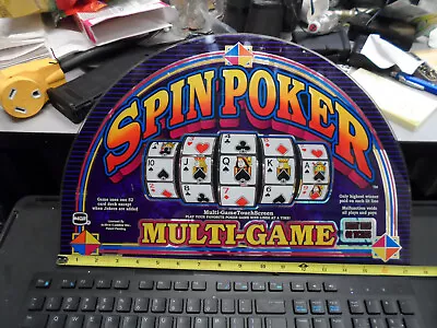 Spin Poker Glass Sign I.g.t. (HY) • $20