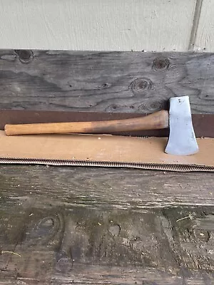 Vintage 5 Lb. Mann Rafting Axe On A 28  Handle. • $119