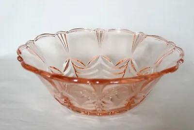 Art Deco Pink Glass 'Basel' Bowl By Walther • £9.99