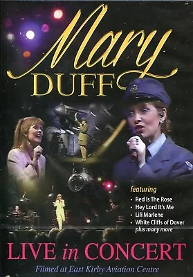 Mary Duff  Live In Concert DELUXE EDITION DVD With Bonus CD Soundtrack CD & DVD • £9.99