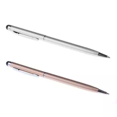 2x Capacitive Pen Touch Screen Stylus Pencil For IPhone IPad Tablet Samsung • £4.54