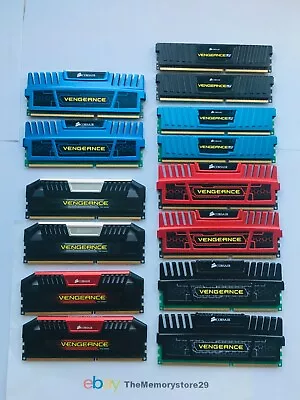 Corsair Vengeance / Pro 8GB 16GB 1600 1866 2133 2400 DDR3 Memory Gaming RAM 240p • £70