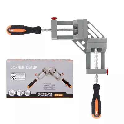 Double Handle 90°Corner Clamp Aluminum Alloy Right Angle Clip Clamp /Woodworking • $19.59