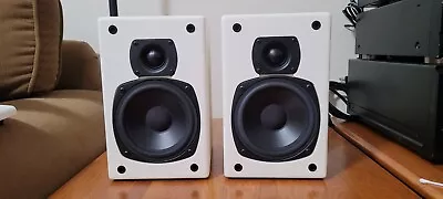 Miller & Kreisel MK B1500 White Speakers. TESTED WORKS. • $239