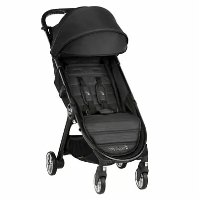 Baby Jogger City Tour 2 Pitch Black Compact Pushchair Birth - 22kg • £189.99