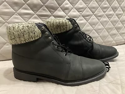 Amanda Smith Women’s Black Ankle Boots - Size 9.5 Medium • $4.05