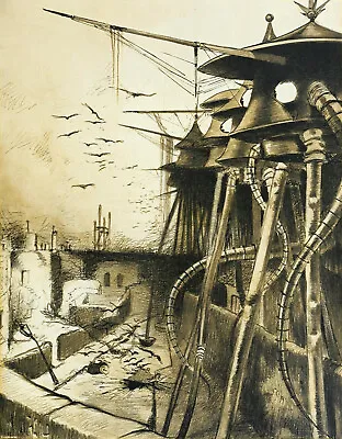 Henrique Alvim Correa - Harmless Machines Without Martians (1906) -17 X22  Print • $79.99