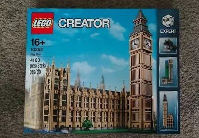 Lego 10253 Creator Expert Big Ben 10253 - Brand New Sealed Retired Set • $729