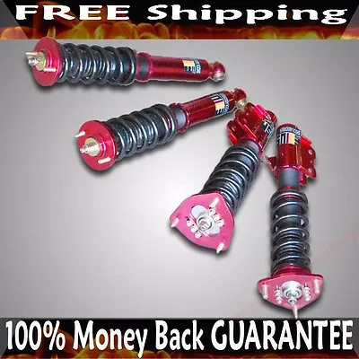 RED Adjustable Dampening 16 Ways Coilover Suspension FOR Nissan 89-94 240SX S13 • $1098.90