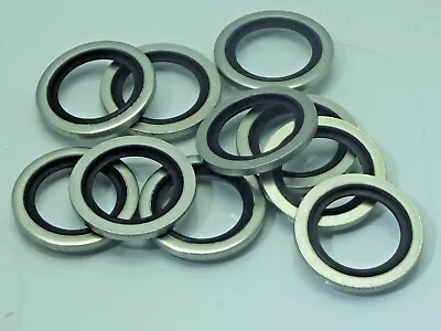 Dowty Washer Or Bonded Washers BSP / NPT For Pneumatic & Hydraulic 10 Pack • £3.89