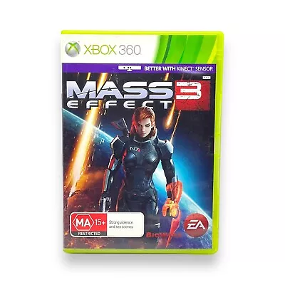 Mass Effect 3 (Microsoft XBOX 360) PAL Complete W/ Manual - Tested & Working • $5.99